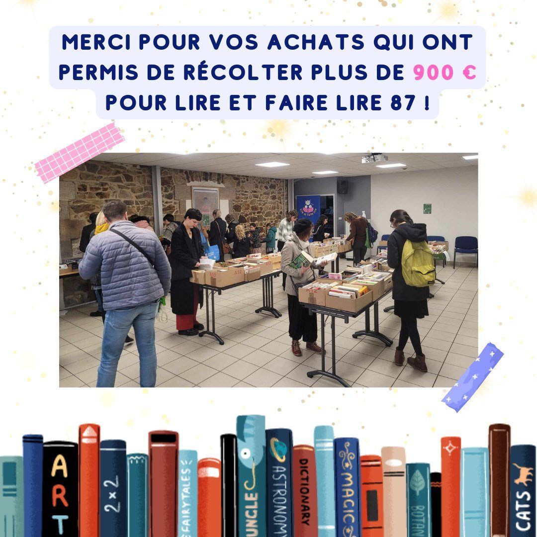 La braderie de livres de Lire et faire lire a rencontré un franc succès ...